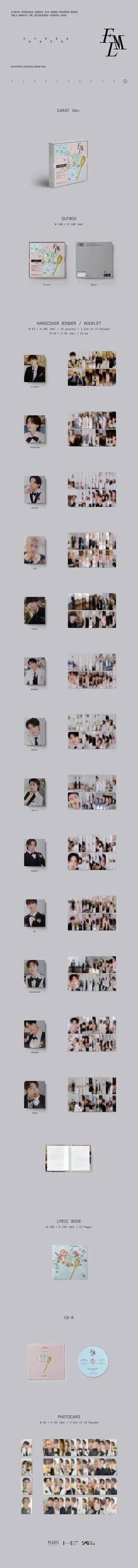 SEVENTEEN - 10TH MINI ALBUM [FML] CARAT Ver. — 2