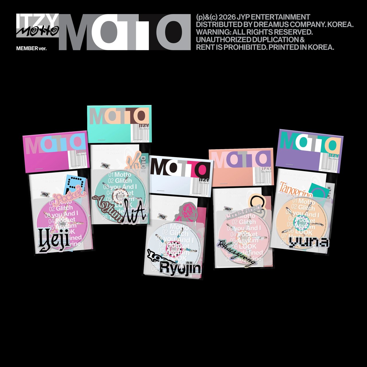 ITZY - [Motto] MEMBER Ver.