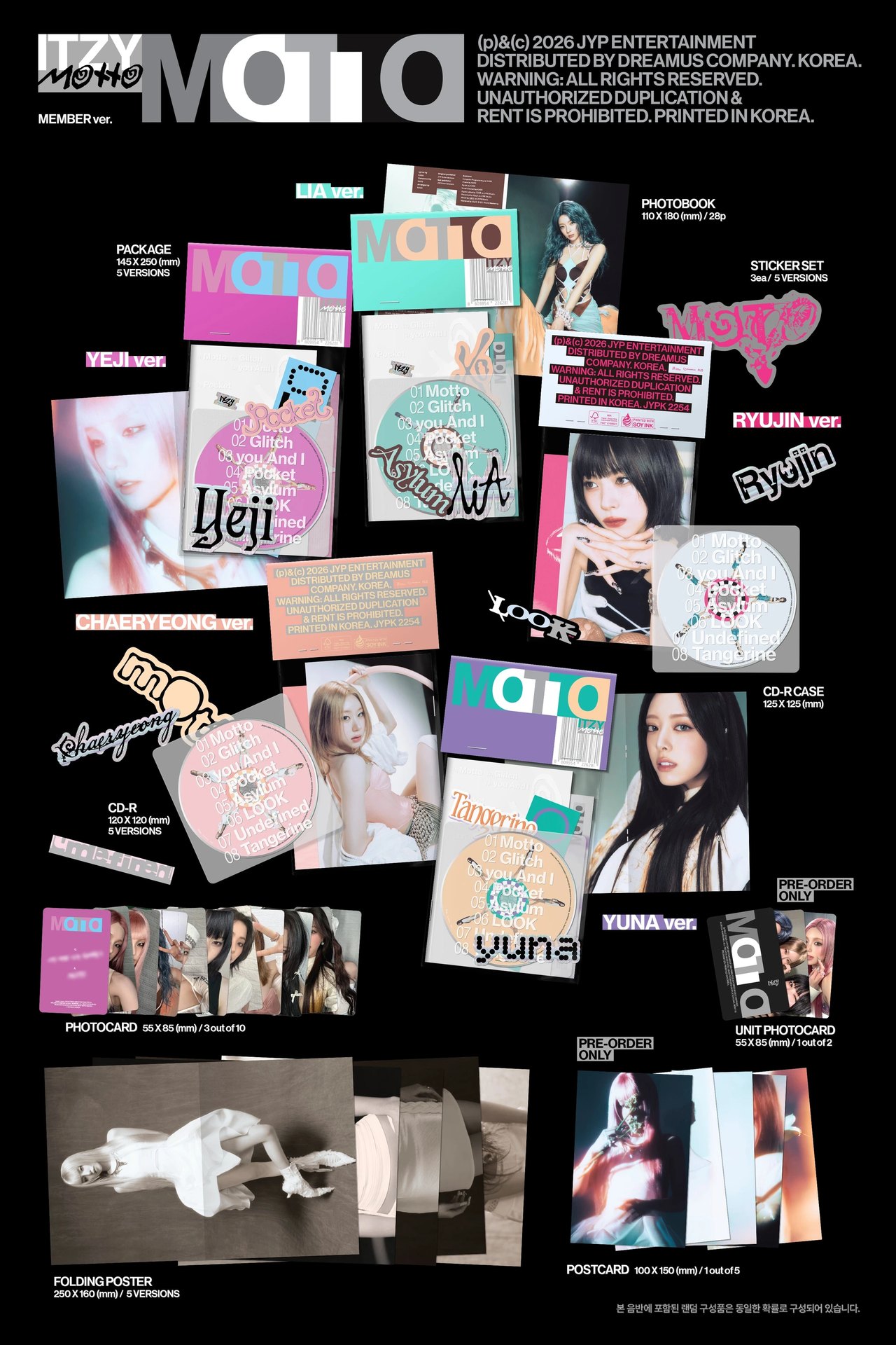 ITZY - [Motto] MEMBER Ver. — 2