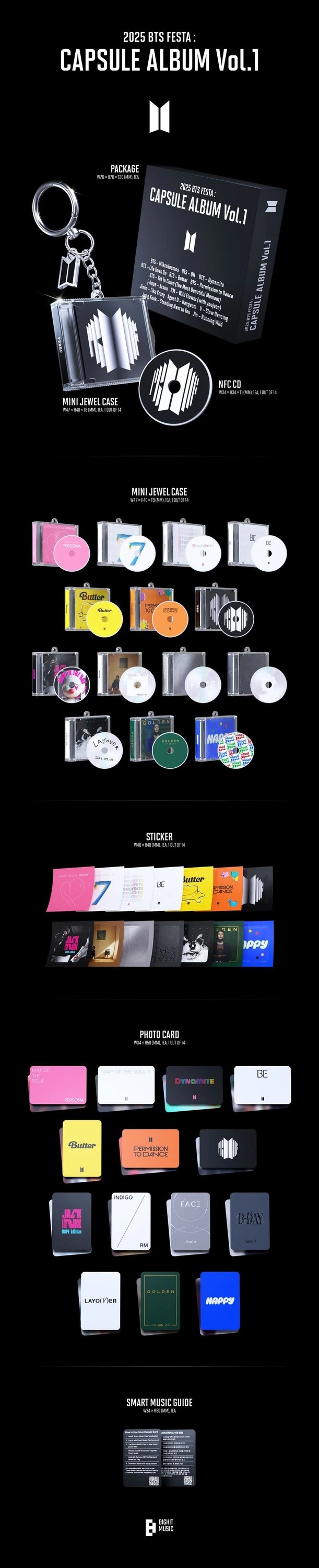 BTS - [2025 BTS FESTA : CAPSULE ALBUM Vol.1] — 2