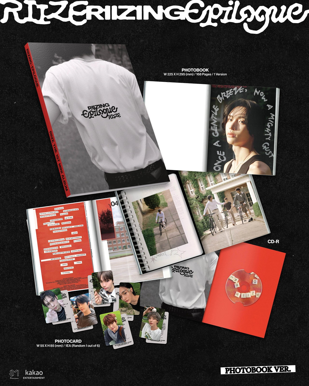 RIIZE - 1st Mini Album [RIIZING : Epilogue] PHOTO BOOK Ver. — 2