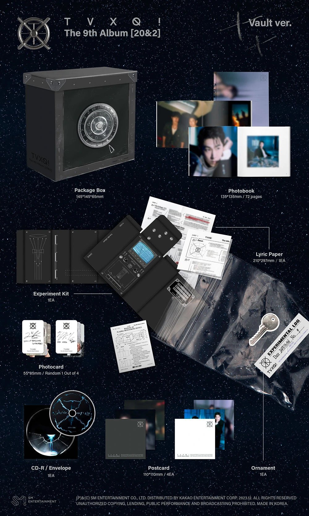 TVXQ! - 9TH ALBUM [20&2] Vault Ver. — 2