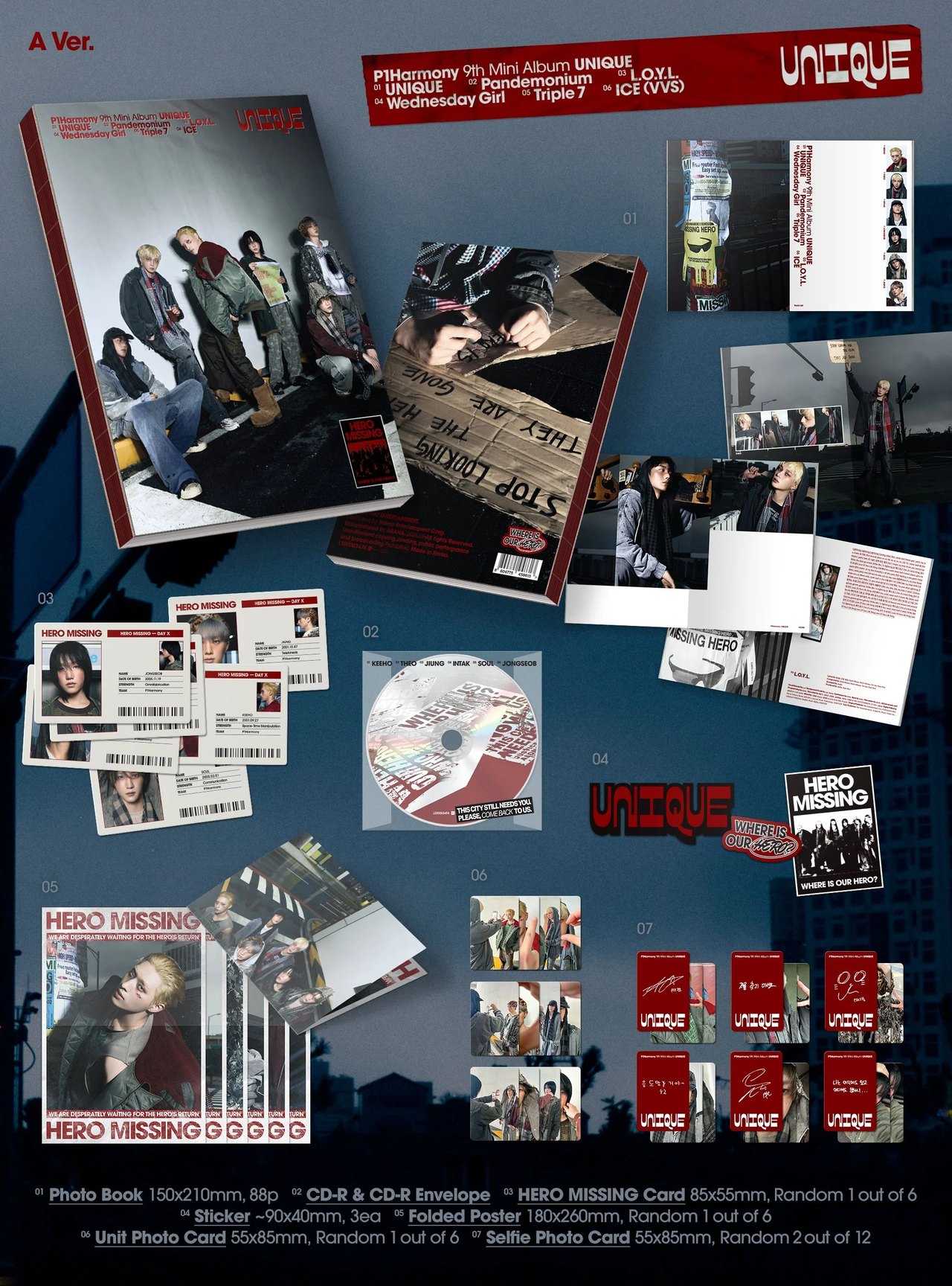 P1Harmony - 9th Mini Album [UNIQUE] Photobook Ver. — 2