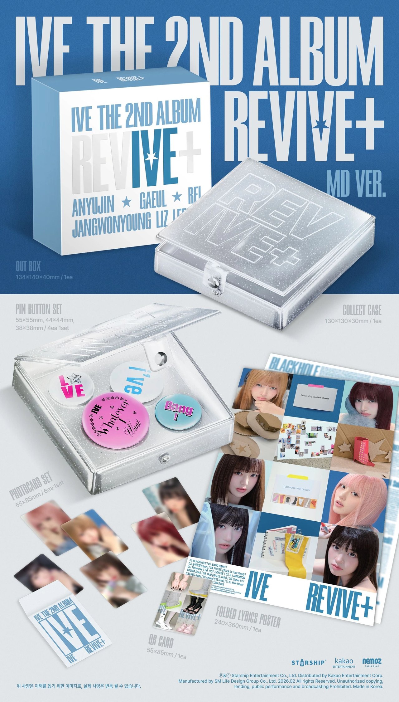 IVE - 2nd Album [REVIVE+] MD Ver. — 2