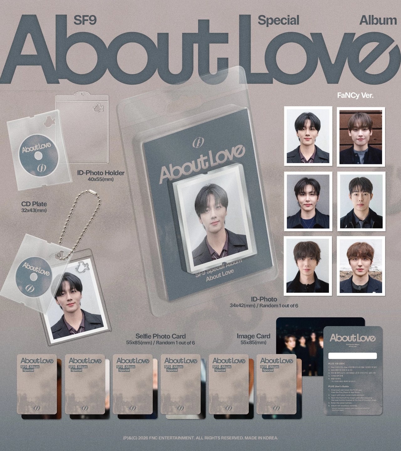 SF9 - Special Album [About Love] FaNCy Ver. — 2