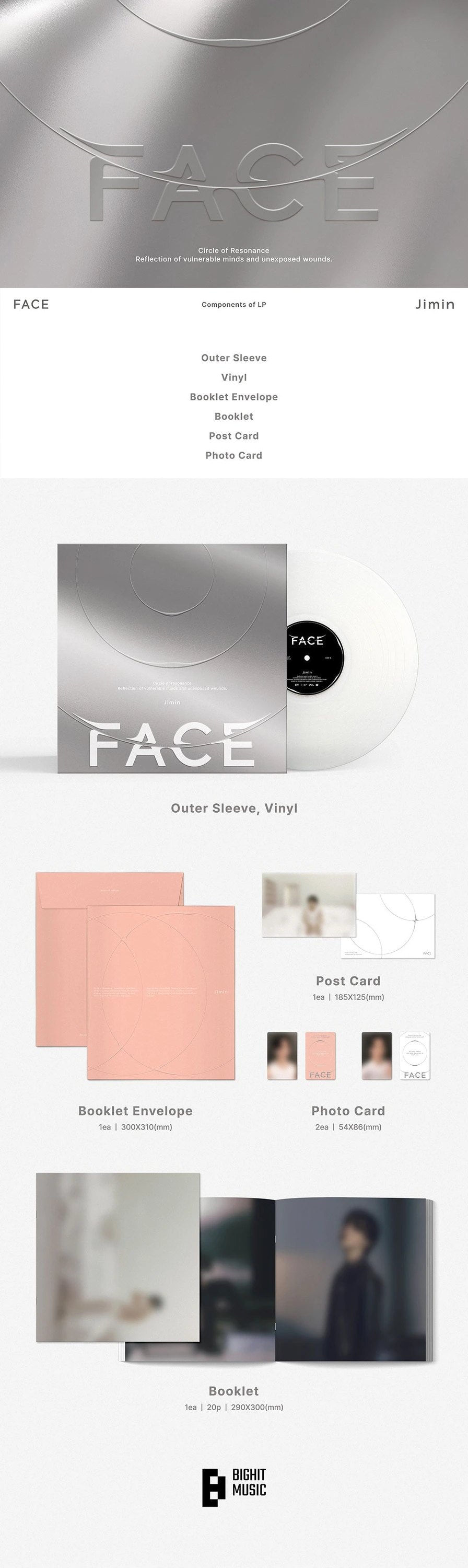 JIMIN - [FACE] LP — 2
