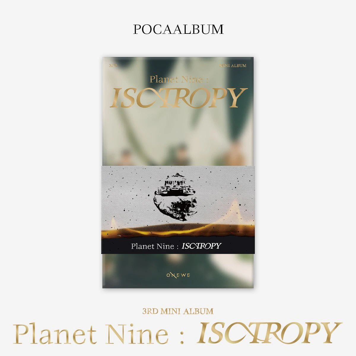 ONEWE - 3RD MINI ALBUM [Planet Nine : ISOTROPY] POCAALBUM