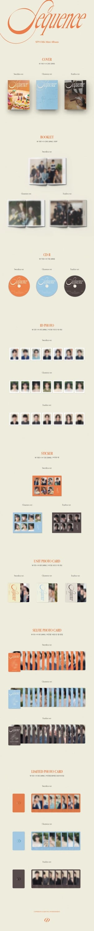 SF9 - 13TH MINI ALBUM [SEQUENCE] — 2