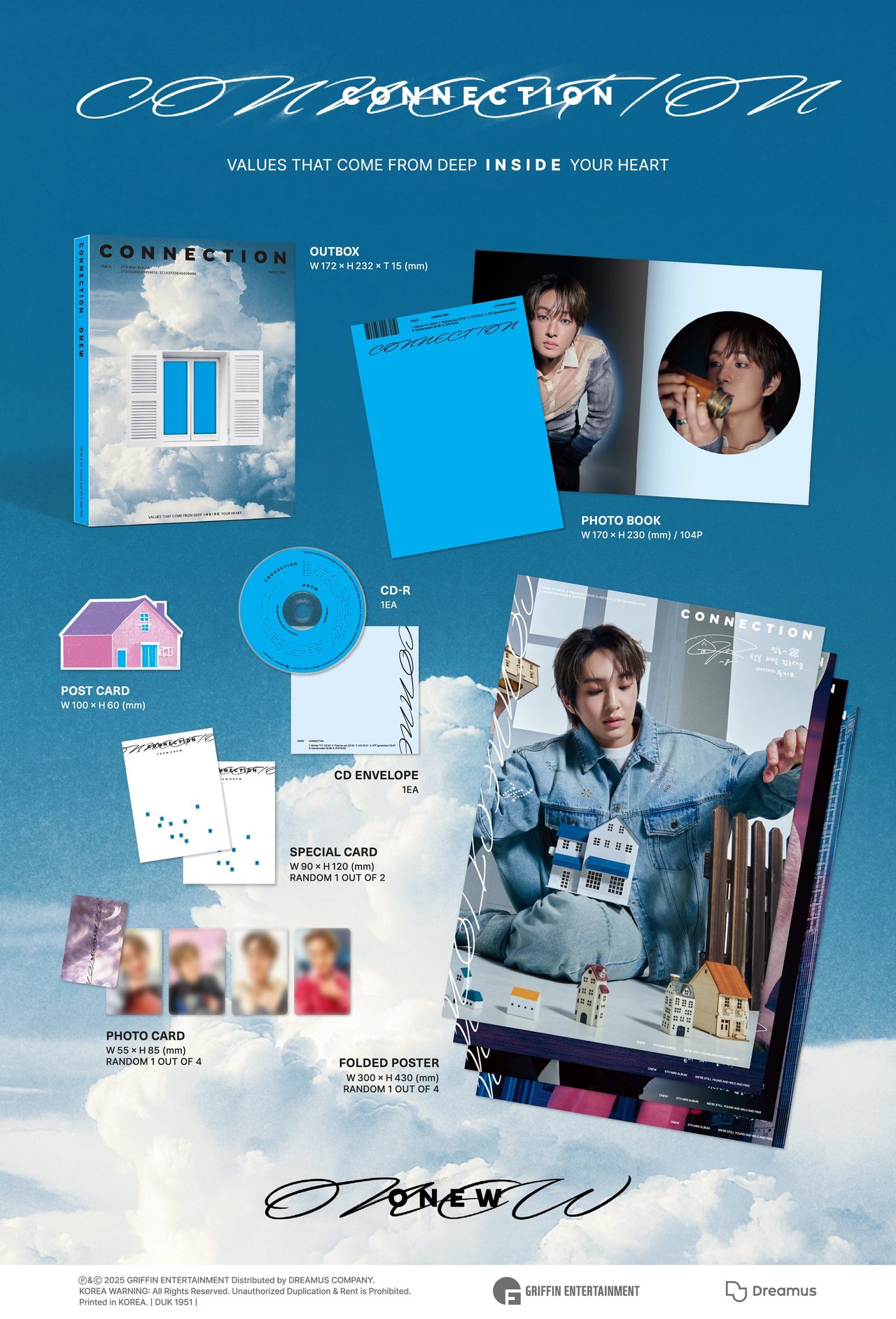 ONEW - 4th Mini Album [CONNECTION] Photobook Ver. — 2