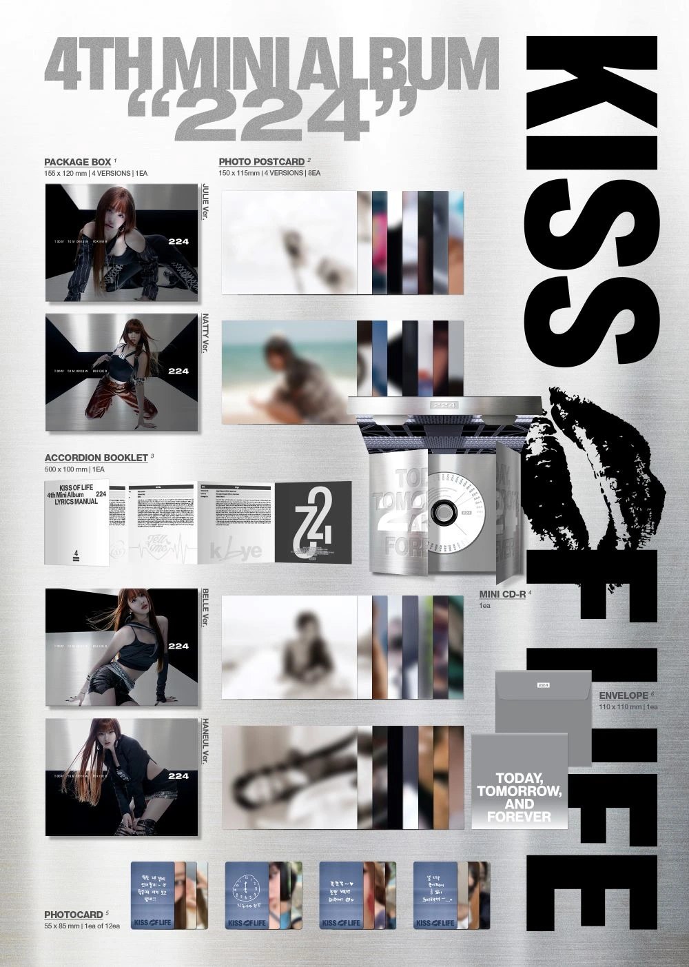 KISS OF LIFE - 4th Mini Album [224] Digipack Ver. — 2