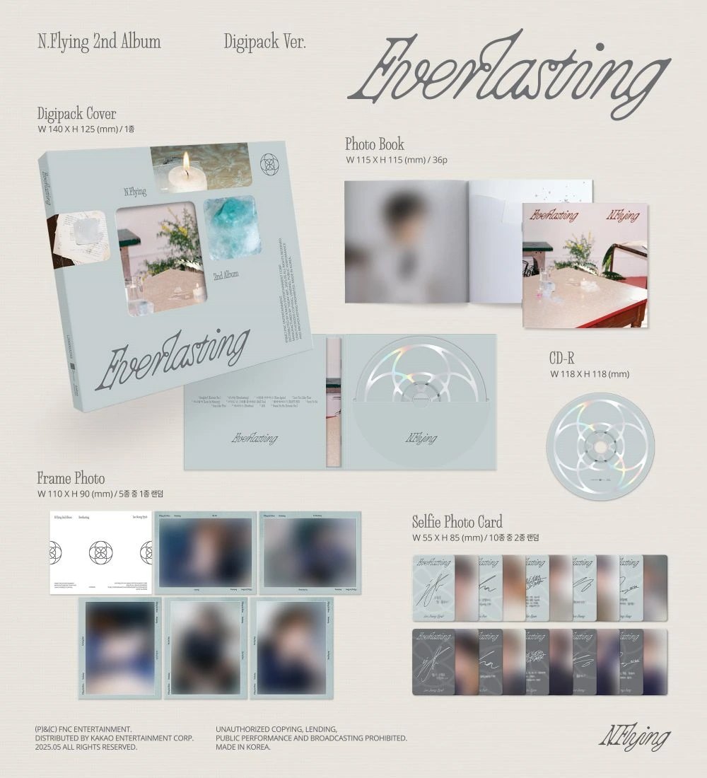 N.Flying - 2nd Album [Everlasting] Digipack Ver. — 2
