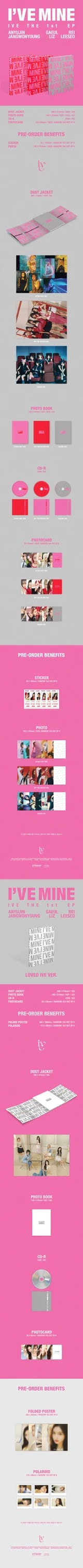 IVE - 1ST EP [I'VE MINE] — 2