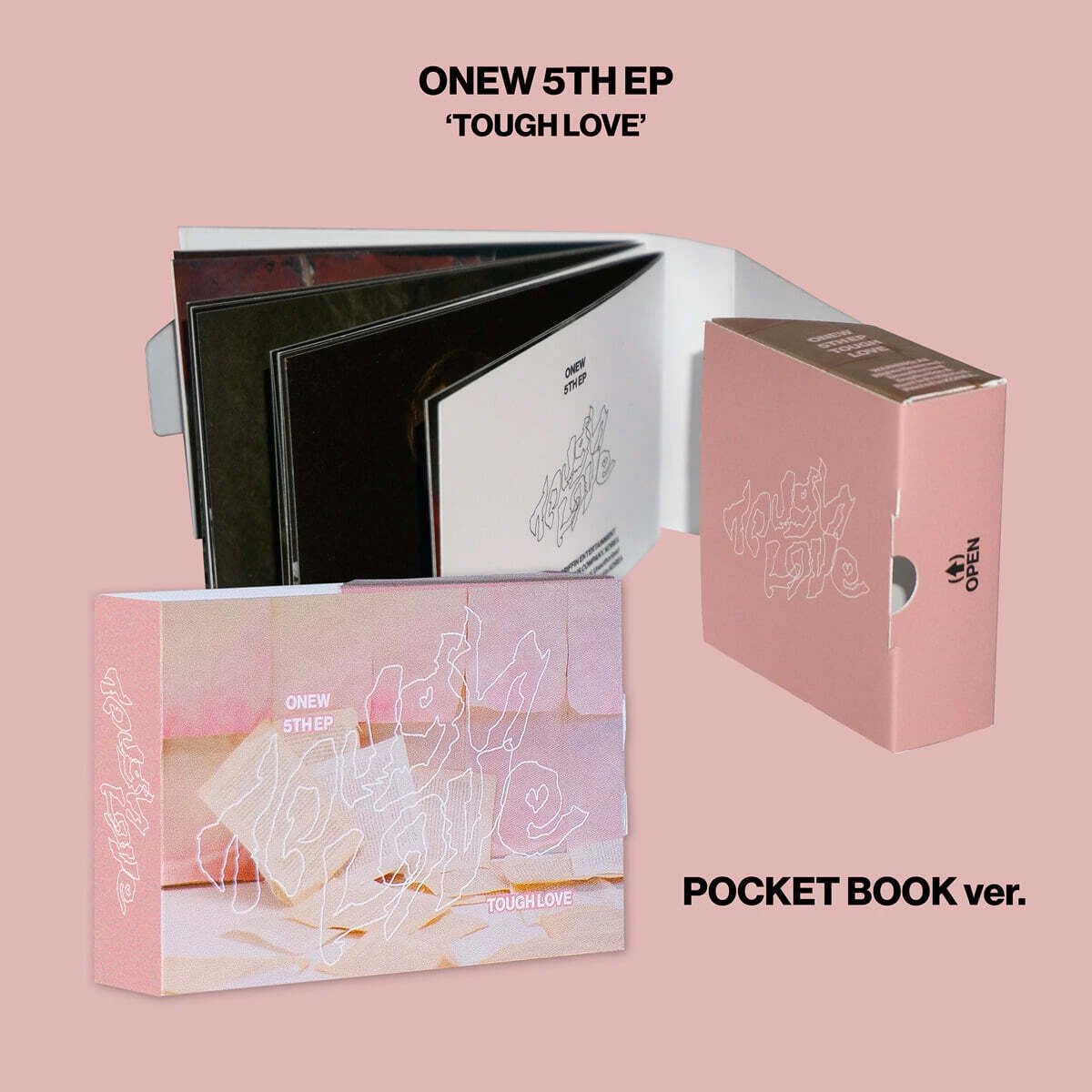 ONEW - 5th Mini Album [TOUGH LOVE] POCKET BOOK Ver.