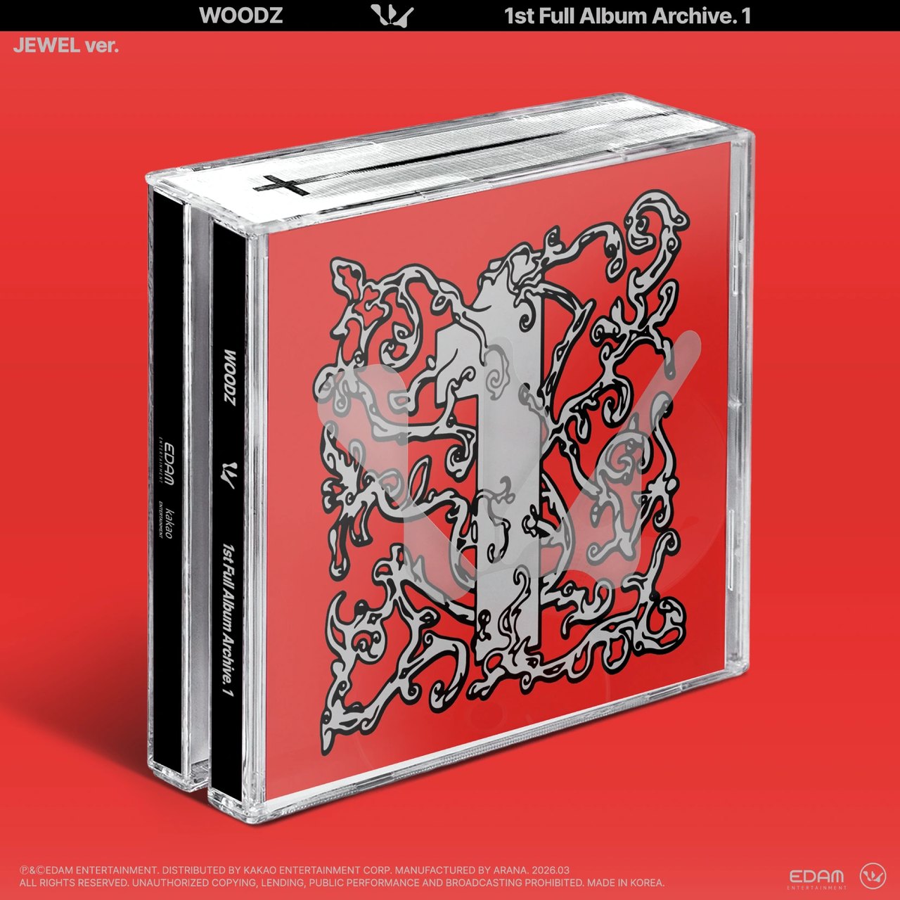 WOODZ - 1st Full Album [Archive. 1] Jewel Ver.