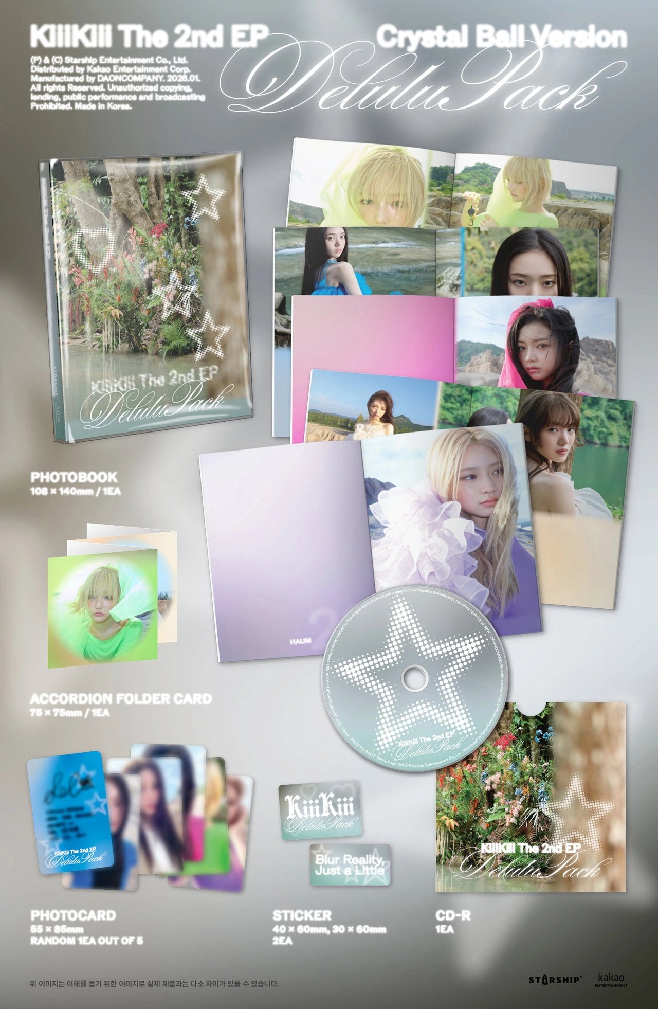 KiiiKiii - 2nd EP [Delulu Pack] Crystal Ball. Version — 2