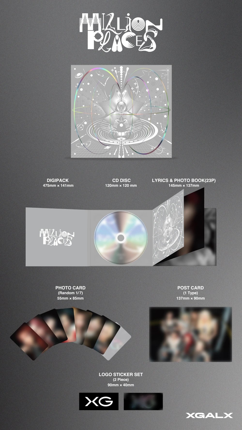 XG - [MILLION PLACES] — 2