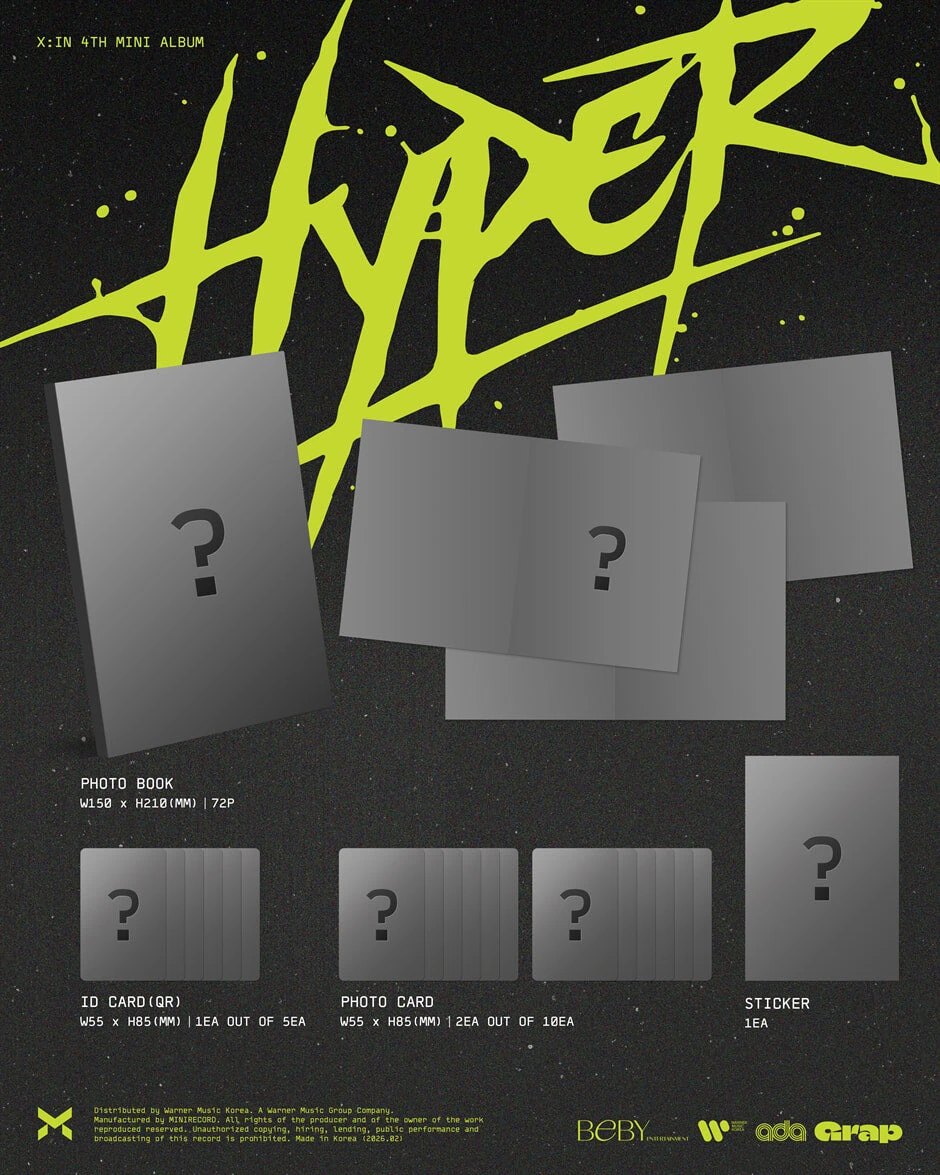 X:IN - 4th Mini Album [Hyper] — 2
