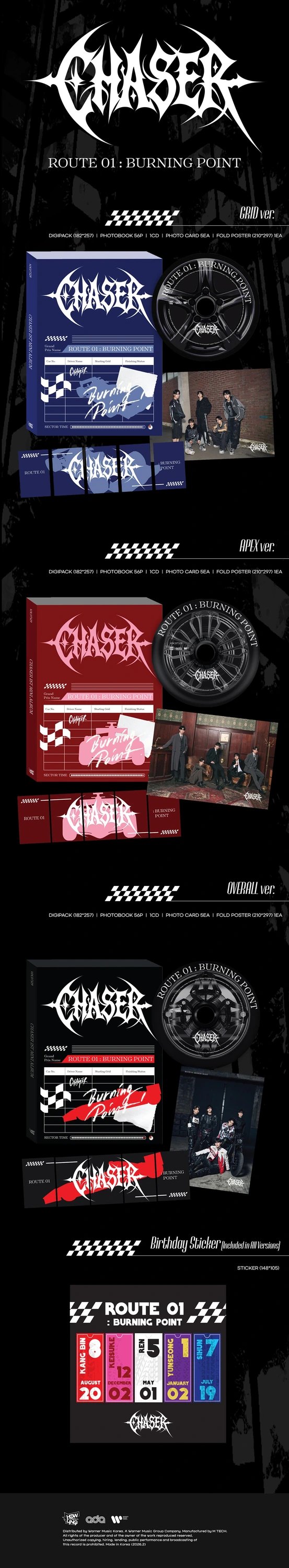 CHASER - [ROUTE 01 : BURNING POINT] APEX Ver. — 2