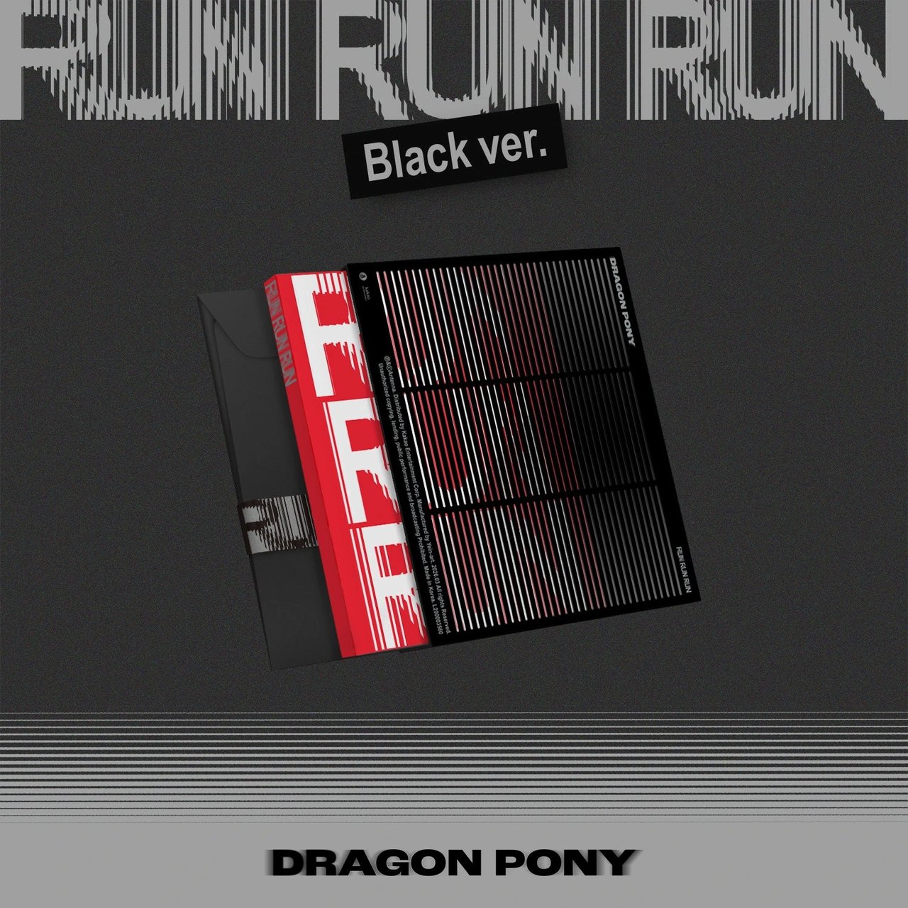 Dragon Pony - EP [RUN RUN RUN] BLACK Ver.