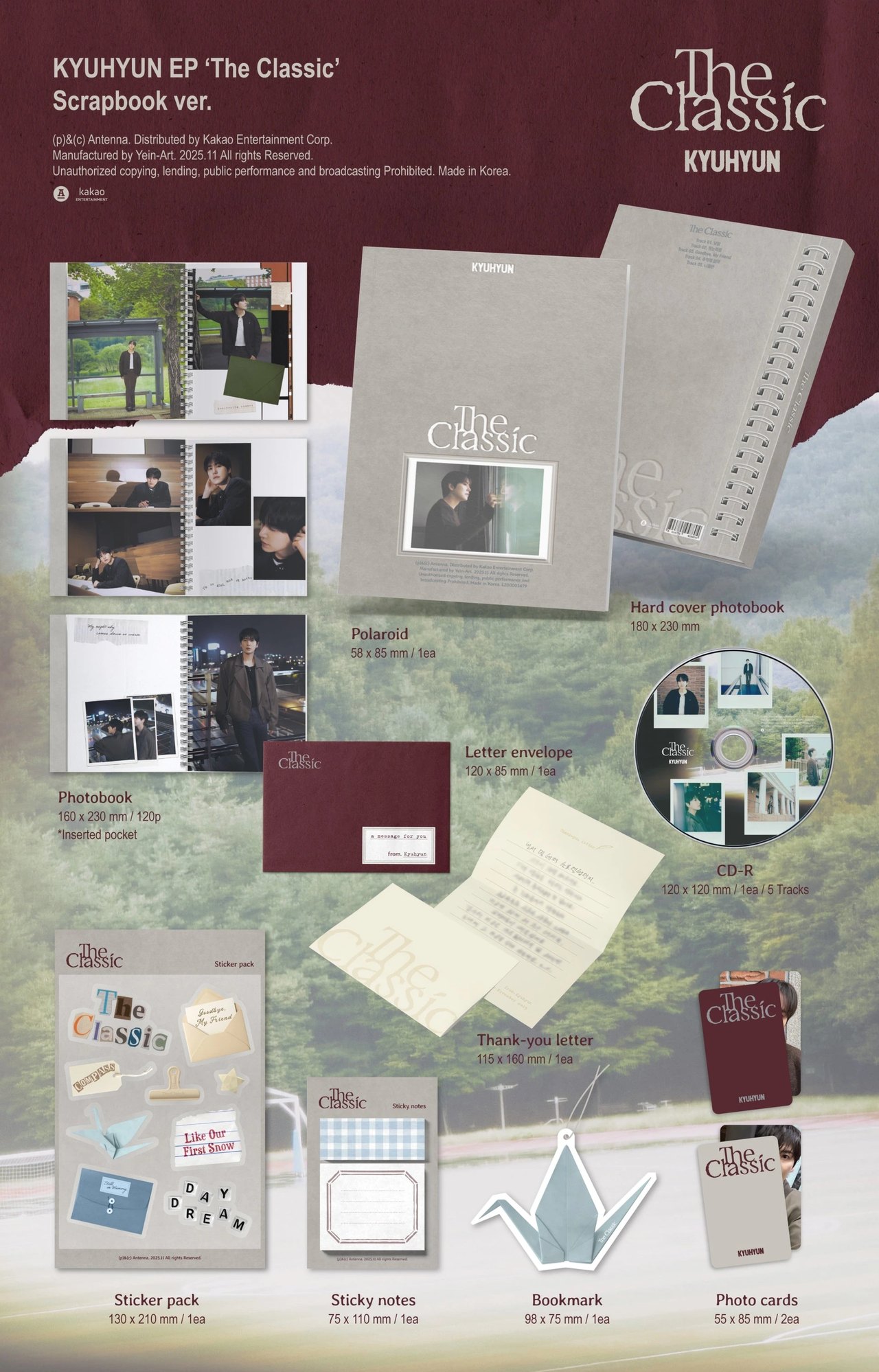 KYUHYUN - EP [The Classic] Scrapbook Ver. — 2