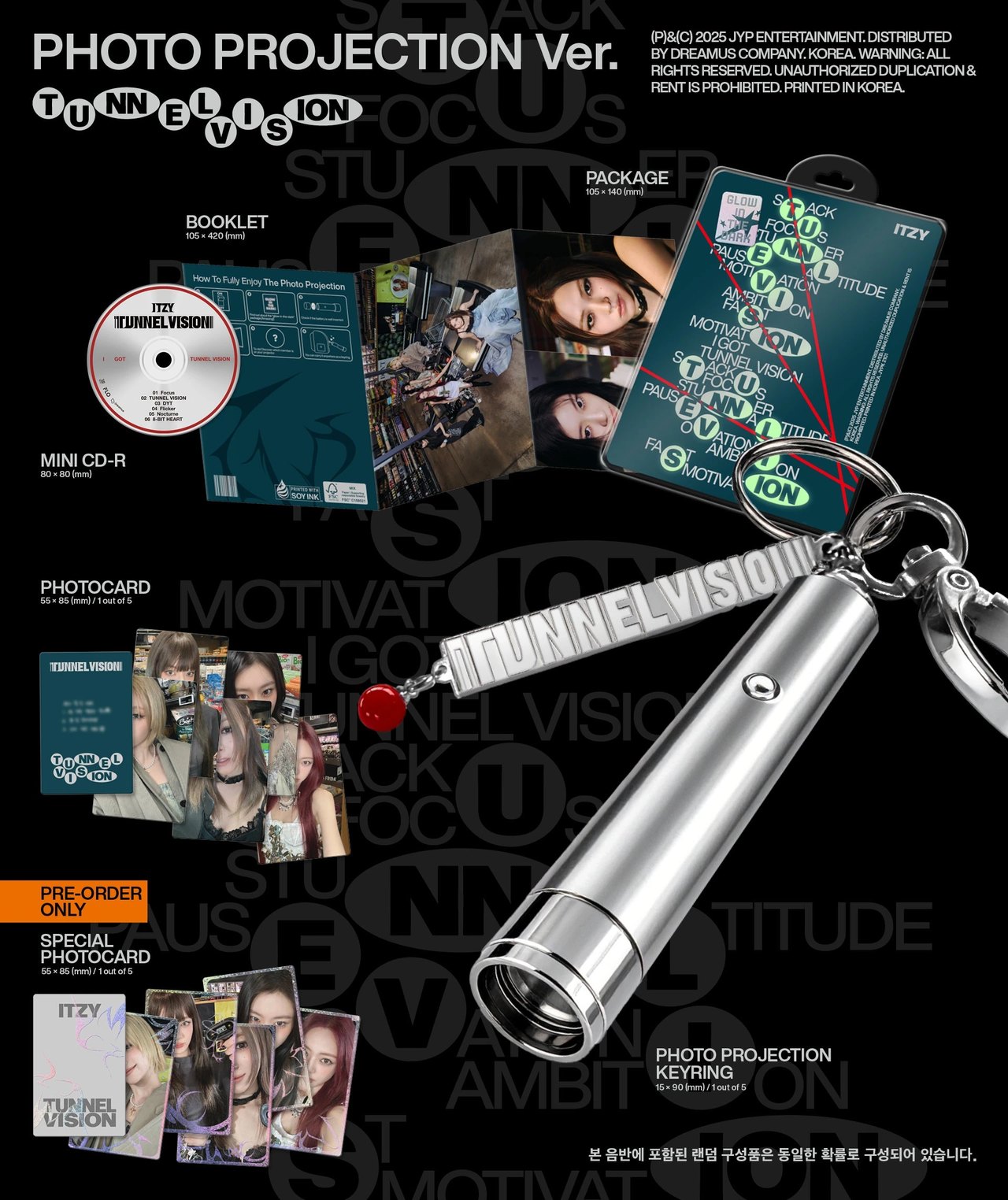 ITZY - [TUNNEL VISION] Photo Projection Ver. — 2