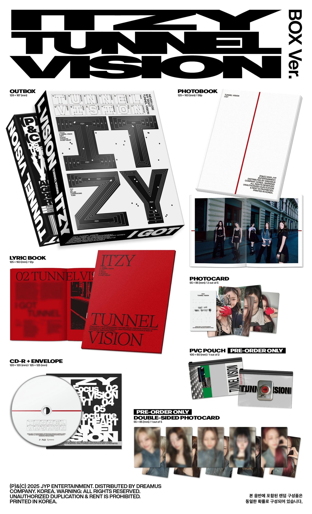 ITZY - [TUNNEL VISION] Box Ver. — 2