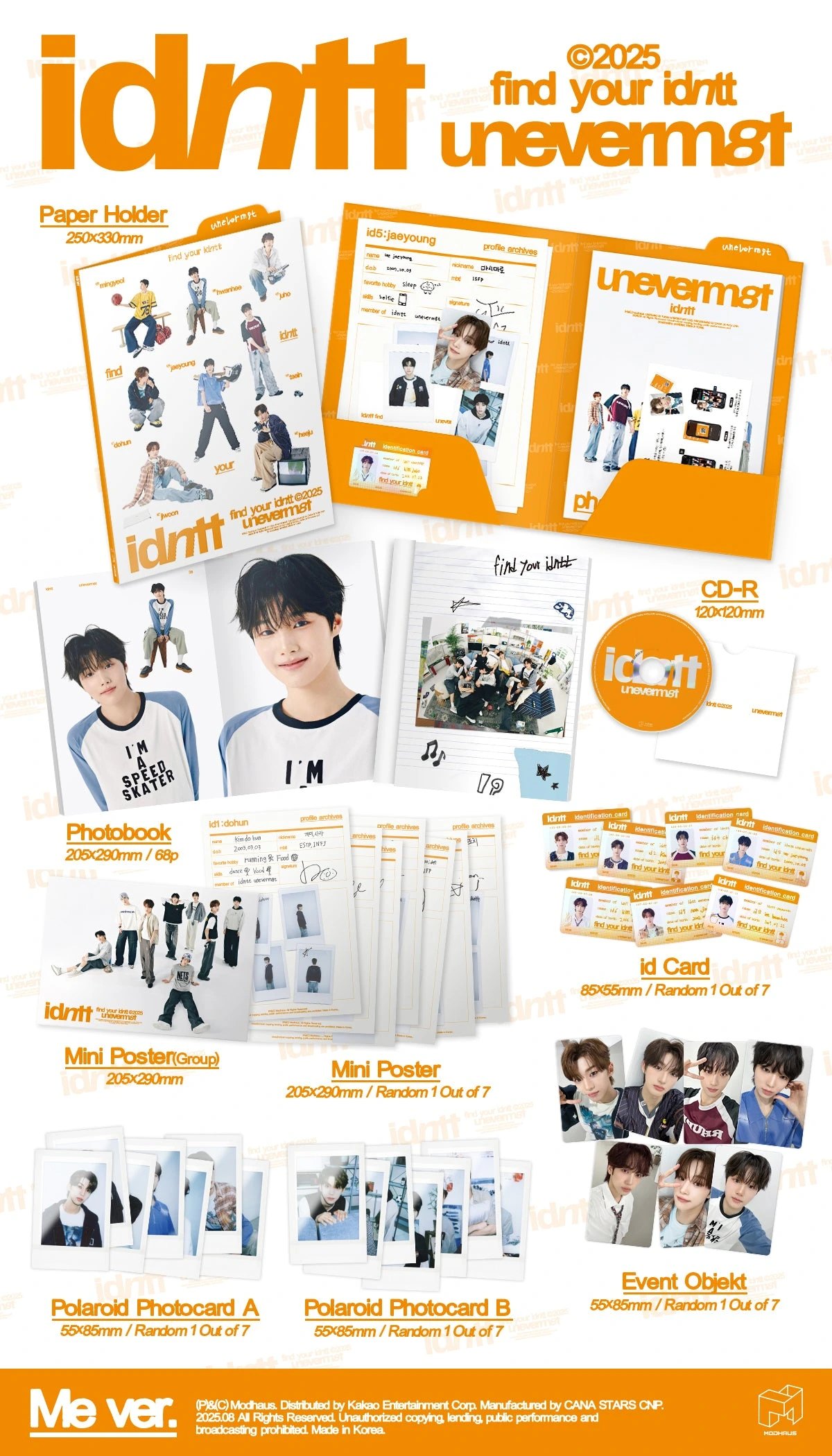 idntt - Mini Album [<unevermet>] — 2