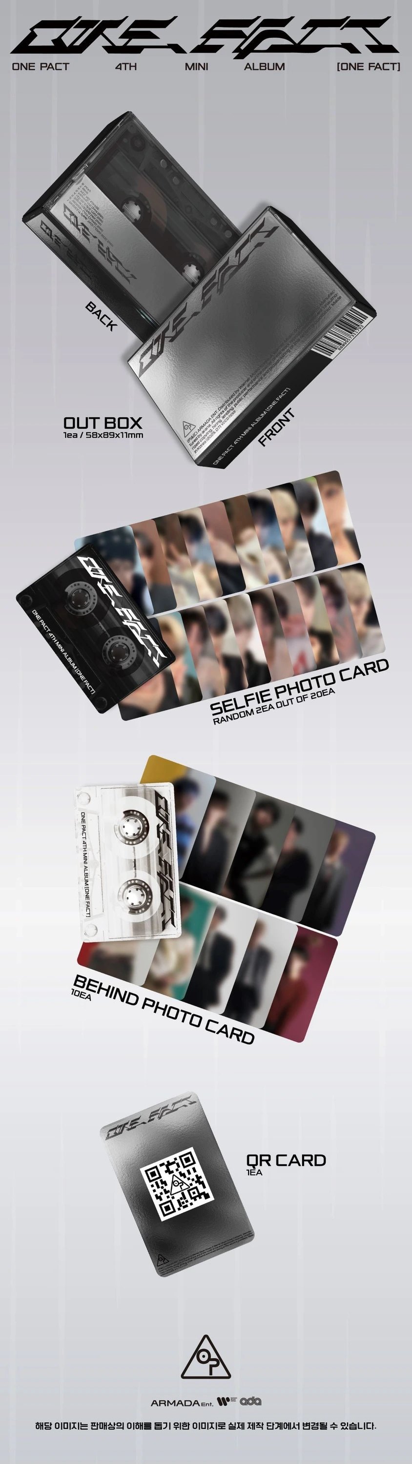 ONE PACT - 4th Mini Album [ONE FACT] Platform Ver. — 2