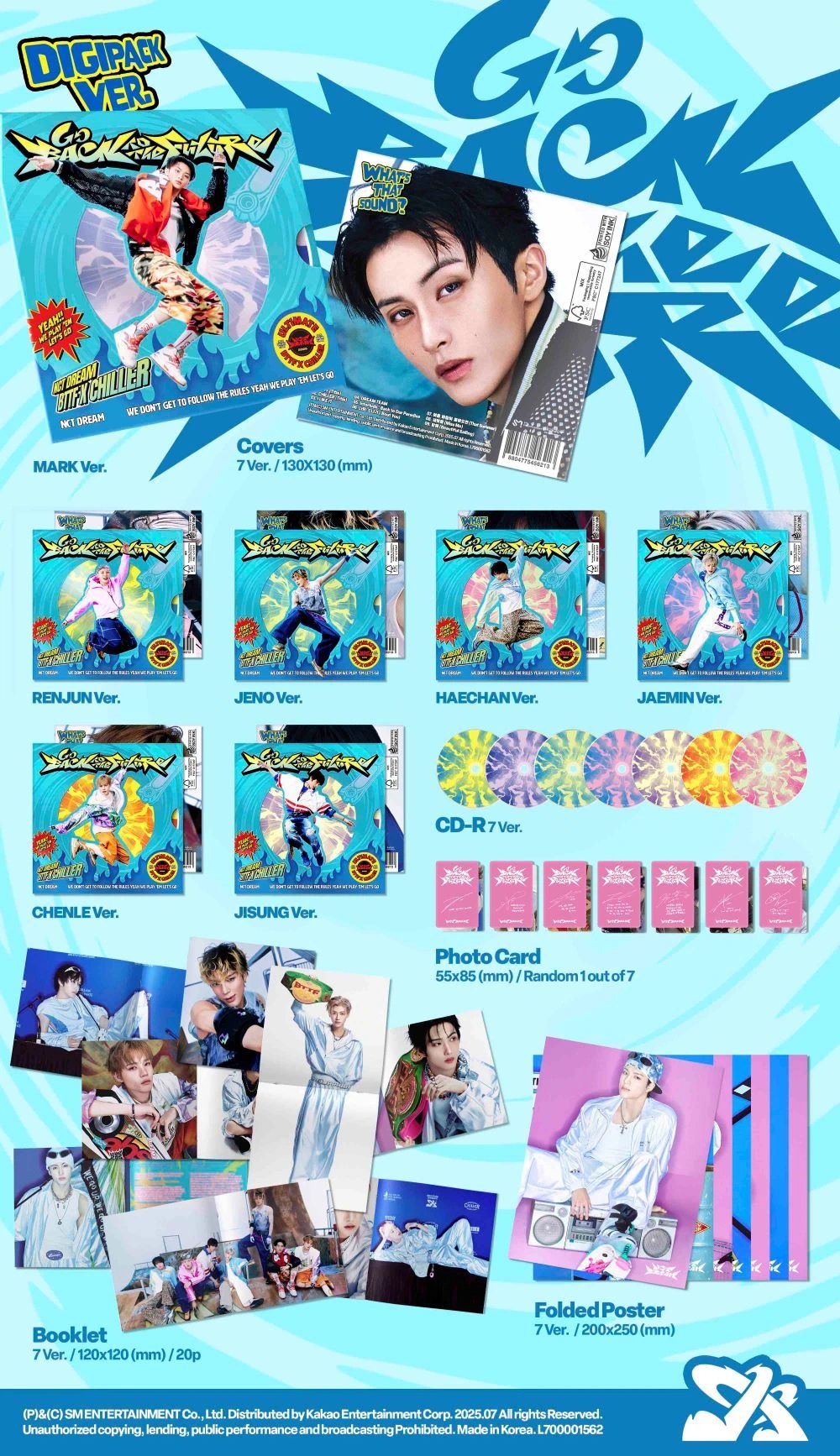 NCT DREAM - [Go Back To The Future] Digipack Ver. — 2