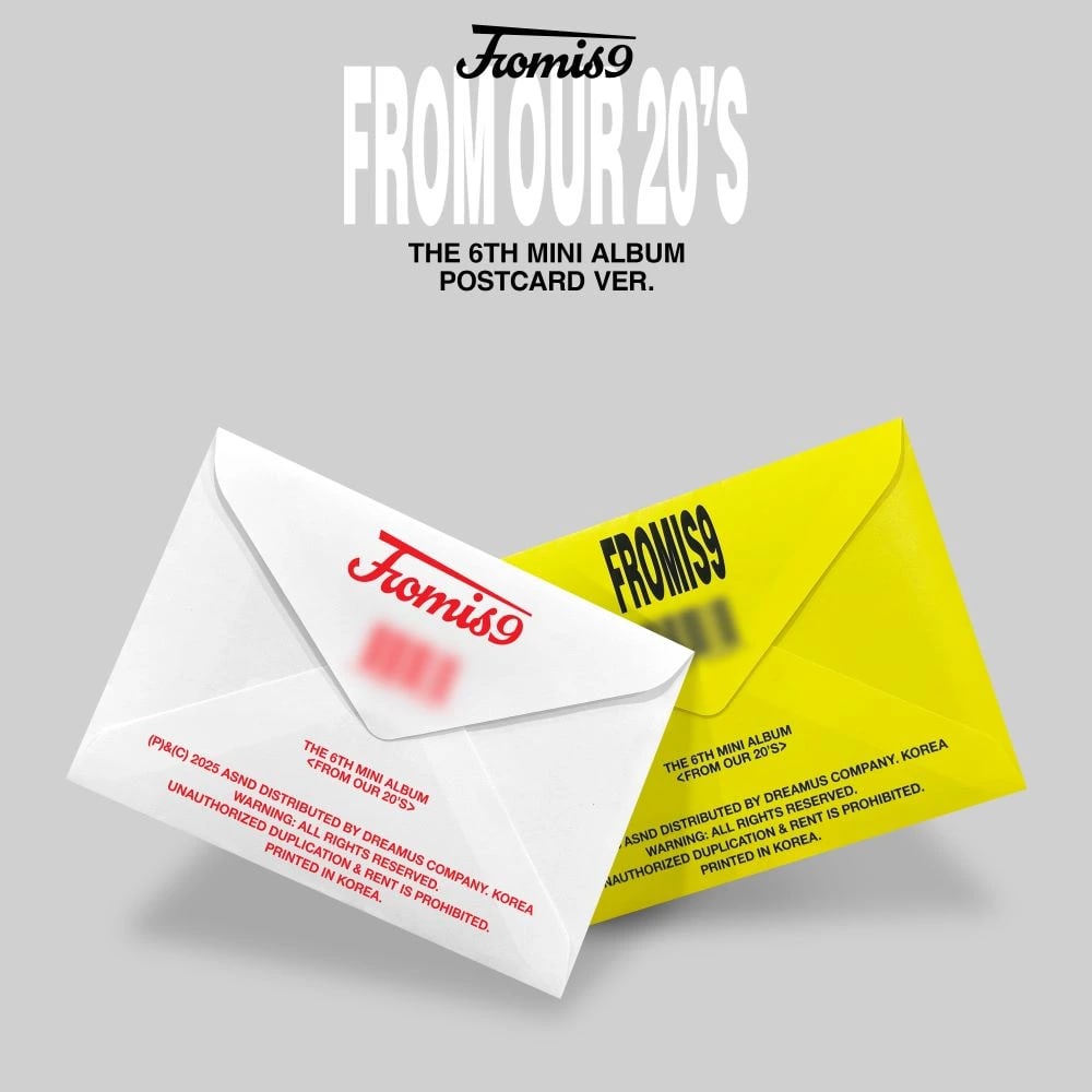 fromis_9 - 6th Mini Album [From Our 20's] Postcard Ver.