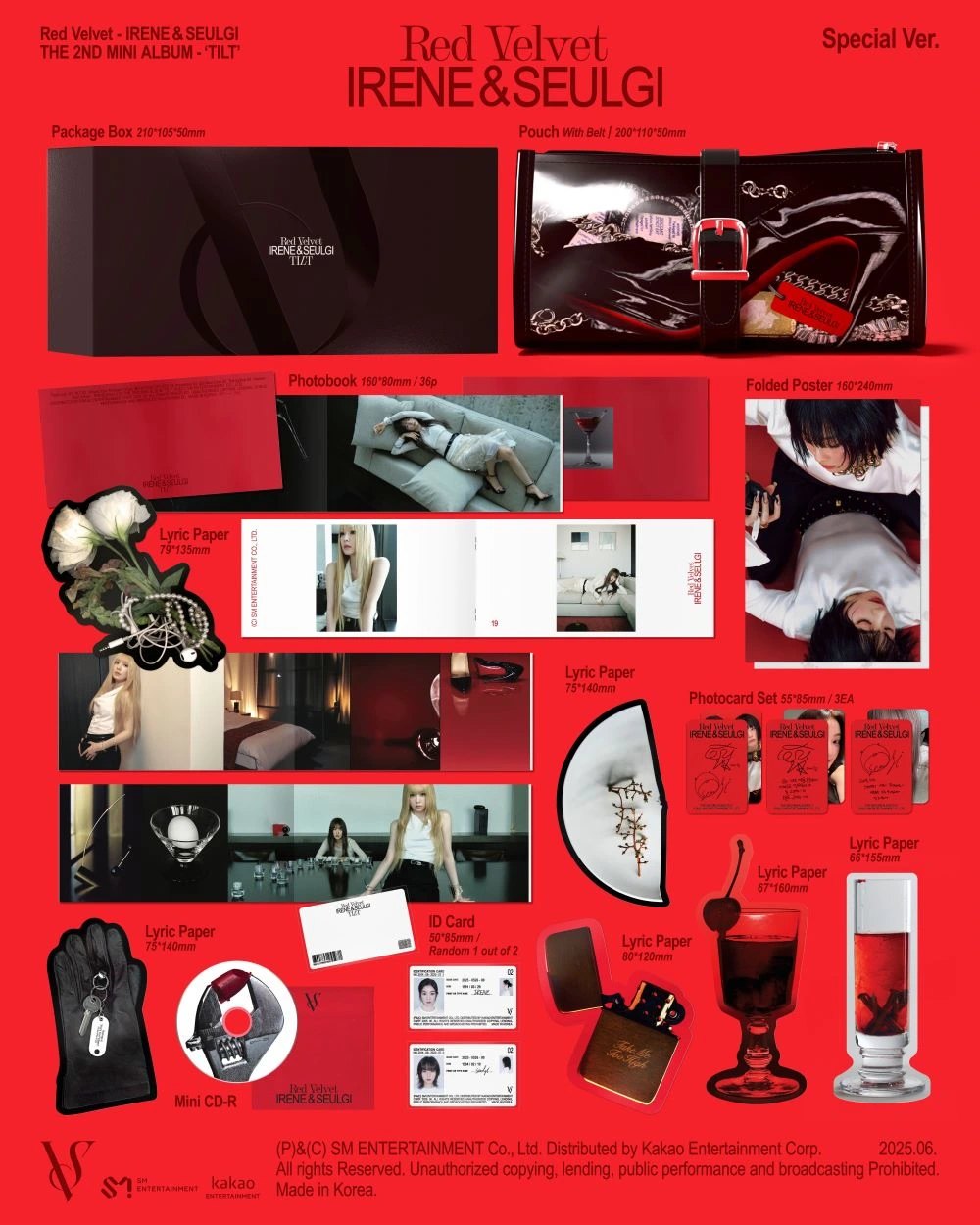 IRENE & SEULGI (Red Velvet) - 2nd Mini Album [TILT] Special Ver. (Limited Edition) — 2