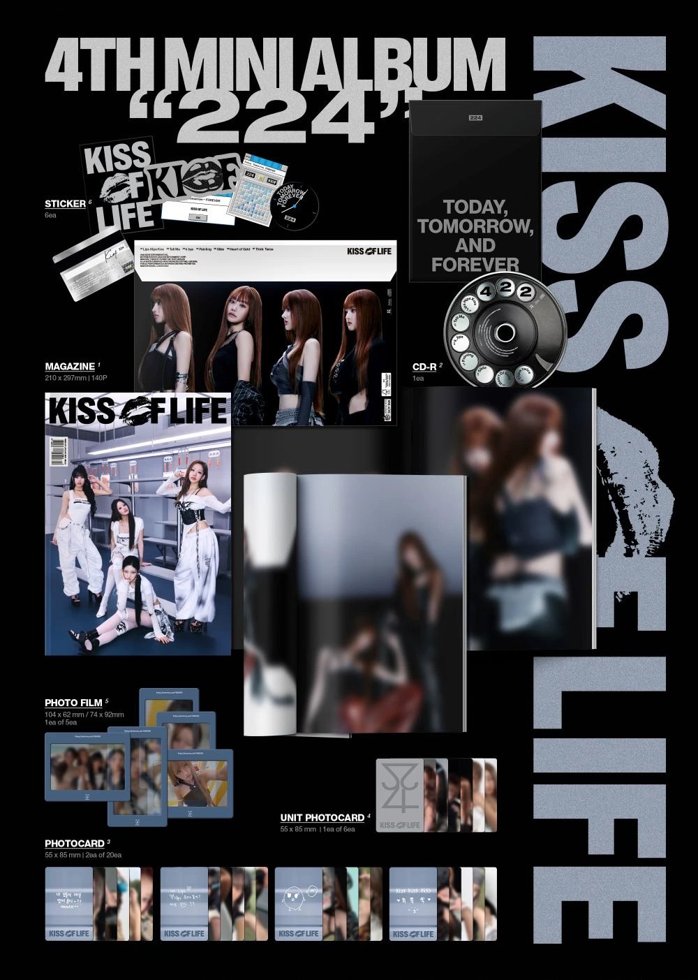 KISS OF LIFE - 4th Mini Album [224] Magazine Ver. — 2