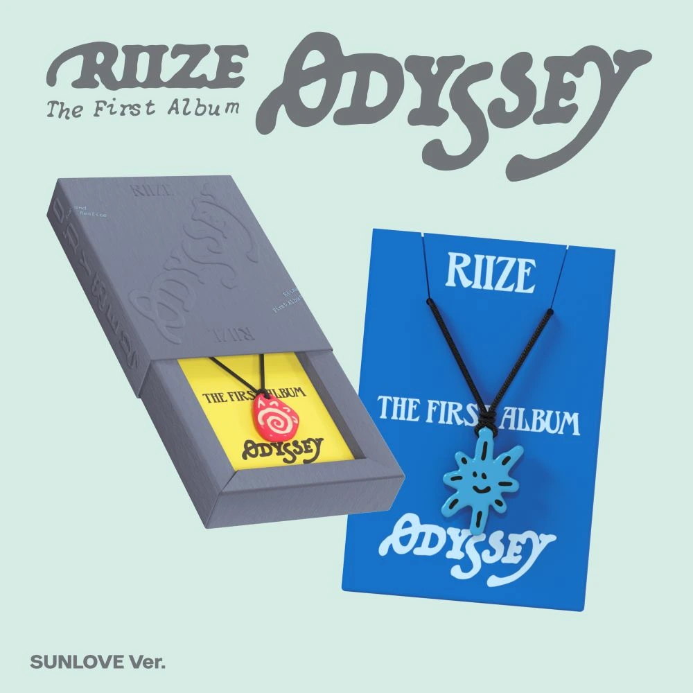 RIIZE - 1st Album [ODYSSEY] SUNLOVE Limited Edition Y Ver. (Smart Album)