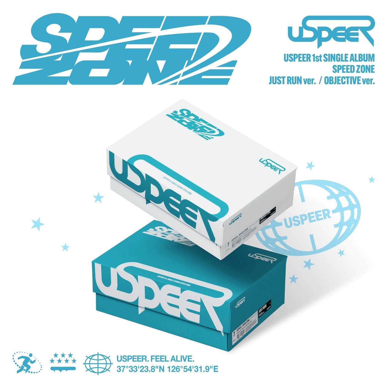 USPEER - 1st Single Album [SPEED ZONE]