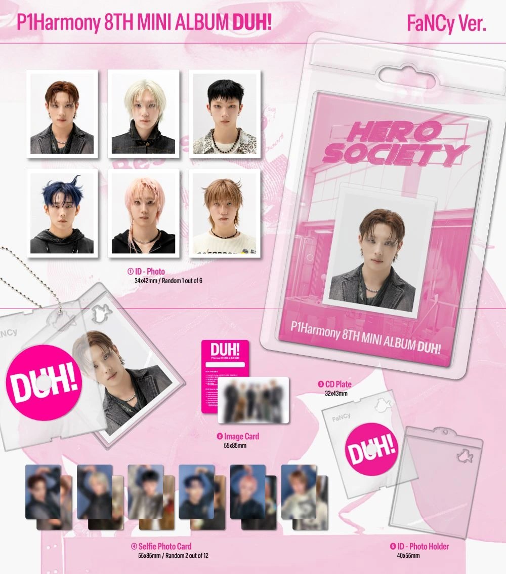 P1Harmony - 8th Mini Album [DUH!] FaNCy Ver. — 2