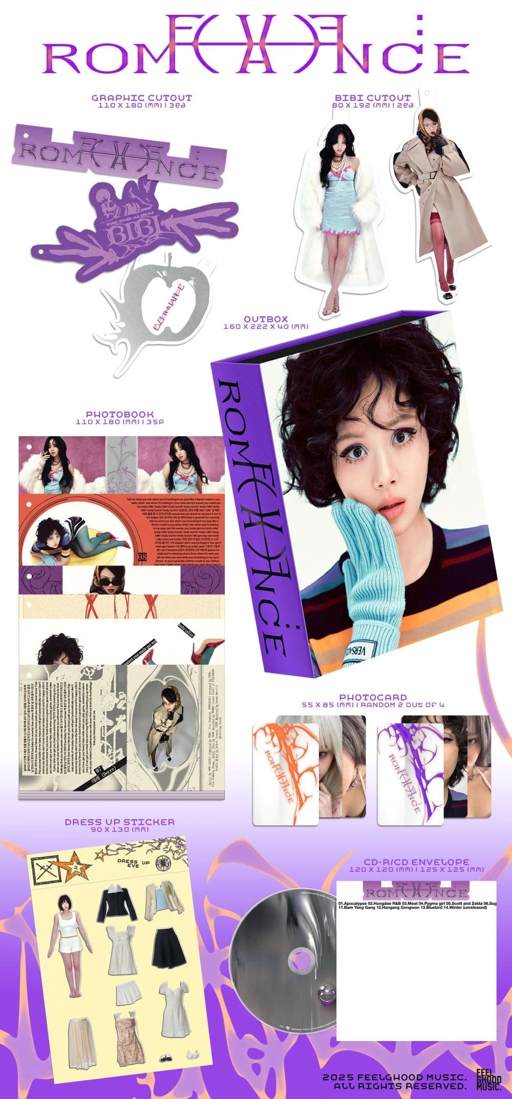 BIBI - 2nd Album [EVE: ROMANCE] | KPOP HOUSE