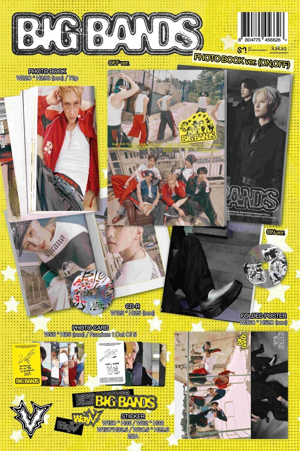WayV - 7th Mini Album [BIG BANDS] PHOTO BOOK Ver. — 2