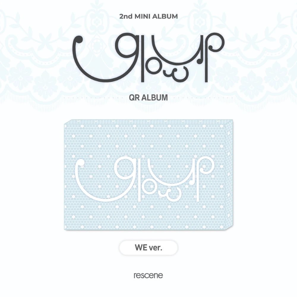 RESCENE - 2nd Mini Album [Glow Up] QR Ver. (WE Ver.)