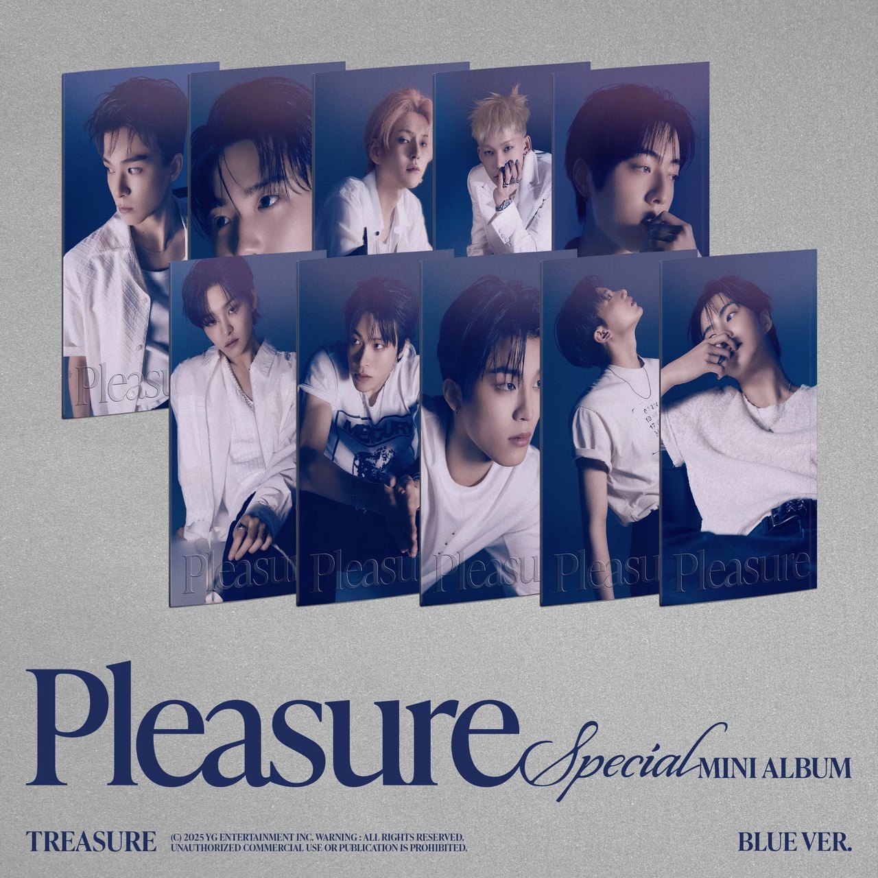 TREASURE - Special Mini Album [PLEASURE] BLUE Ver.