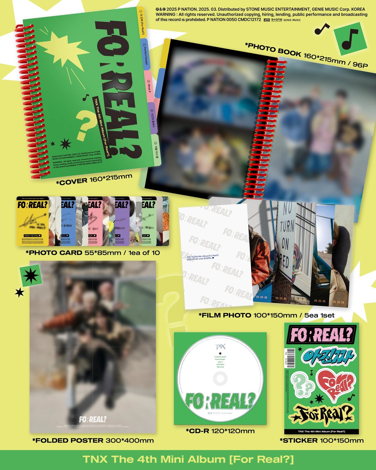 TNX - 4th Mini Album [For Real?] — 2