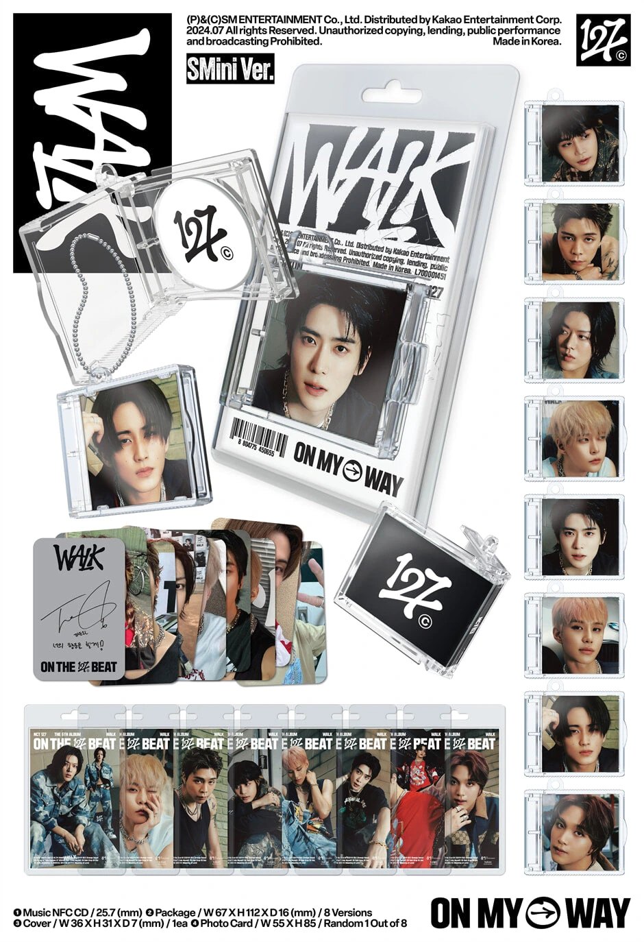 NCT 127 - 6th Album [WALK] SMini Ver. — 2