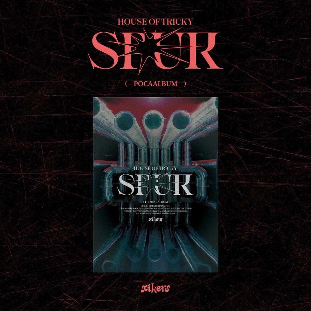 xikers - 5th Mini Album [HOUSE OF TRICKY : SPUR] POCAALBUM Ver.