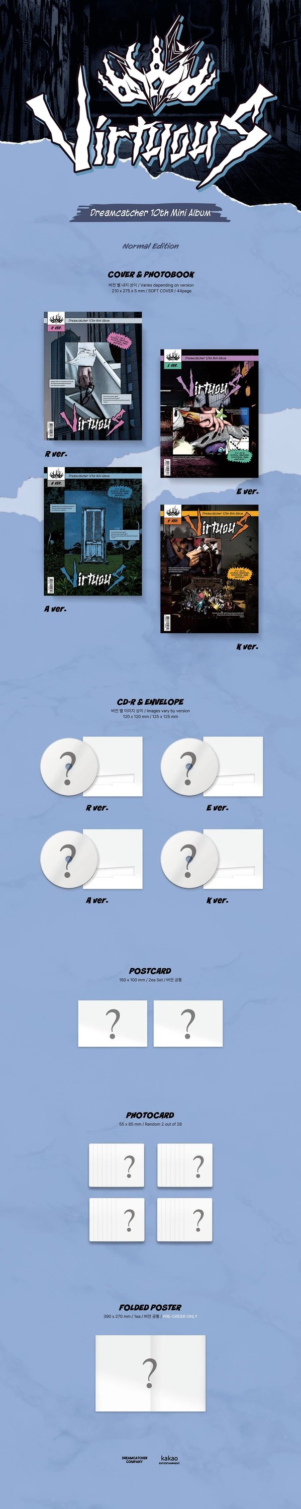Dreamcatcher - 10th Mini Album [VirtuouS] — 2