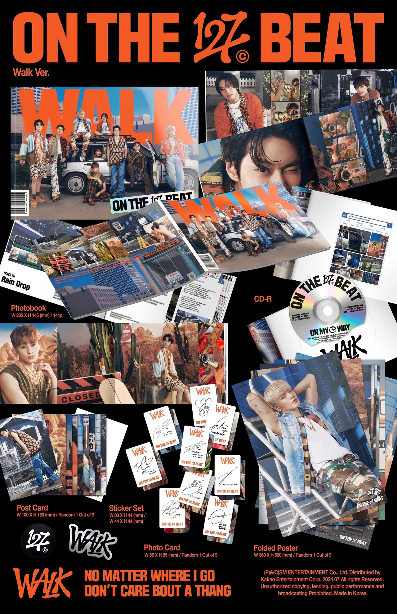 NCT 127 - 6th Album [WALK] Walk Ver. — 2