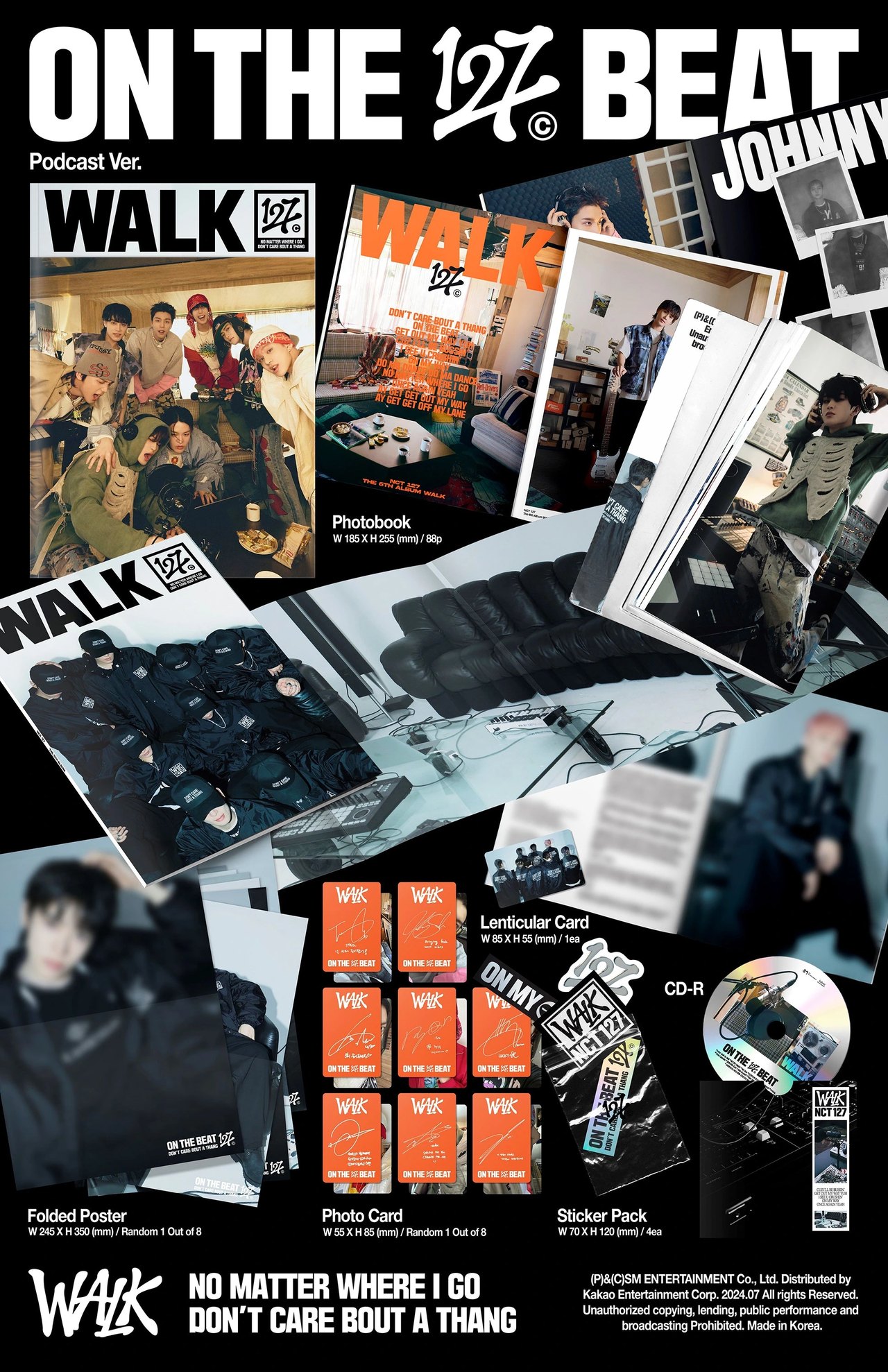 NCT 127 - 6th Album [WALK] Podcast Ver. — 2