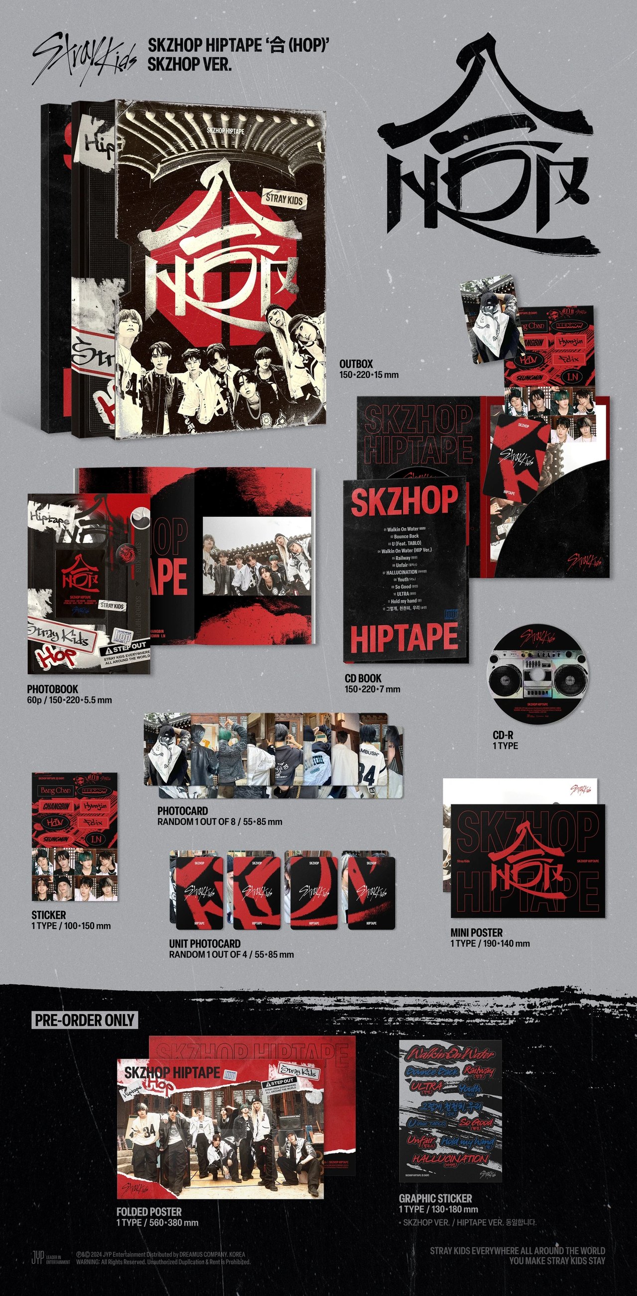 Stray Kids - SKZHOP HIPTAPE [合 (HOP)] SKZHOP Ver. — 2