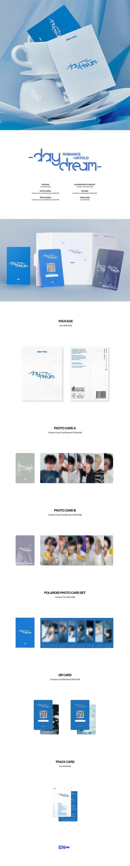 ENHYPEN - [ROMANCE : UNTOLD -daydream-] Weverse Albums Ver. — 2