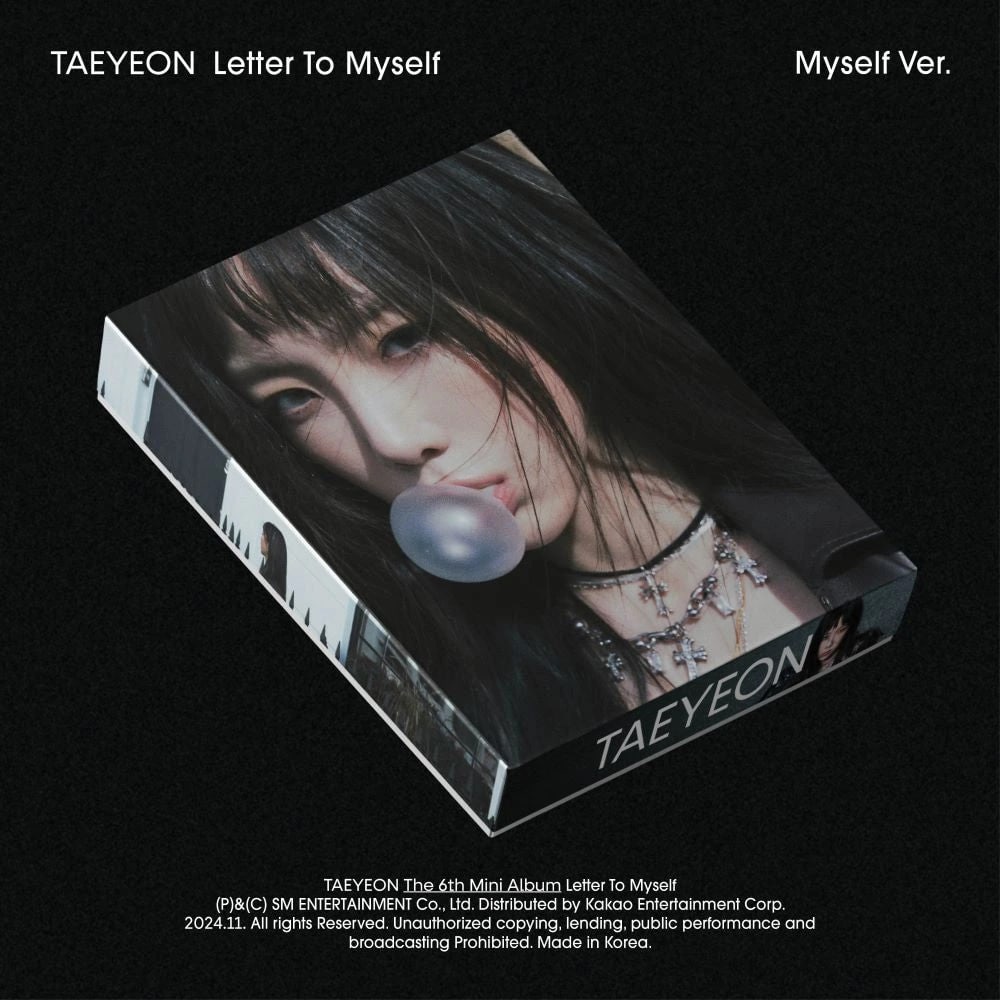 TAEYEON - 6th Mini Album [Letter To Myself] Myself Ver.