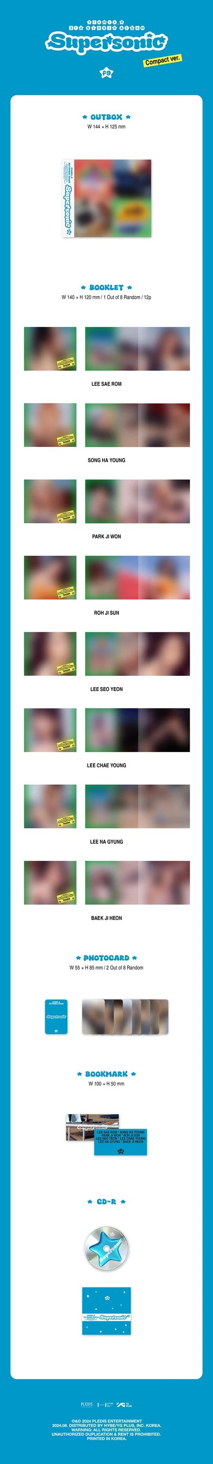 fromis_9 - 3rd Single Album [Supersonic] Compact Ver. — 2