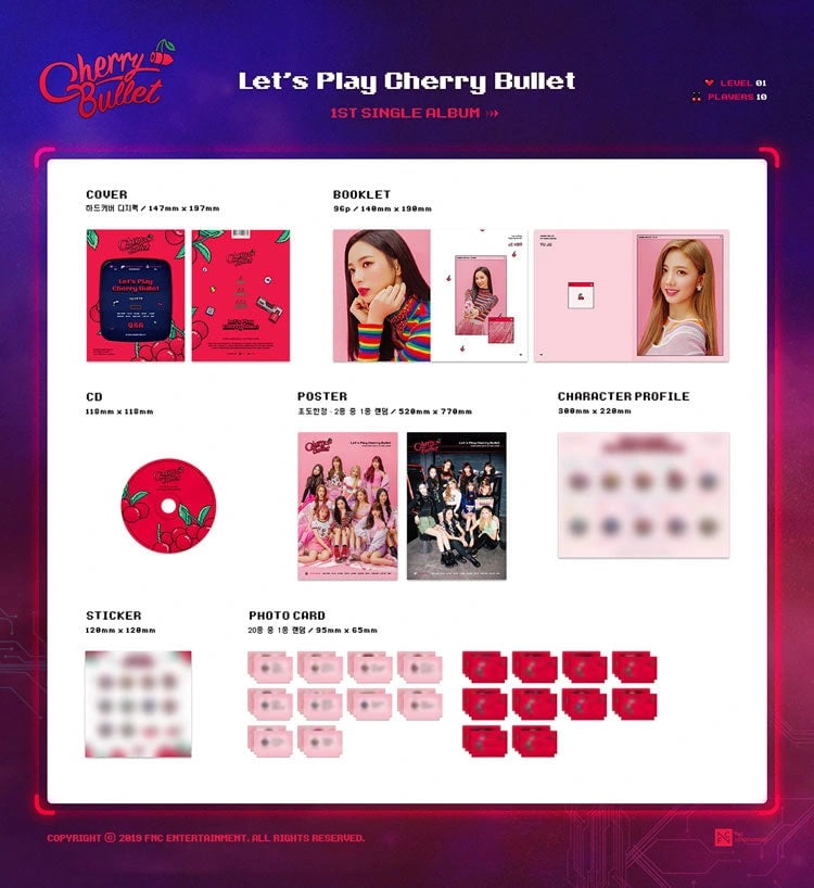 CHERRY BULLET - LET’S PLAY CHERRY BULLET [SINGLE ALBUM VOL.1] — 2
